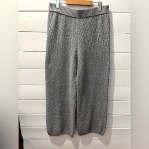 🩶 HAPPILY GREY - Knit Lounge Pants in Heather Grey - Size XL